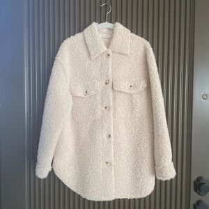12th tribe oversized Sherpa jacket